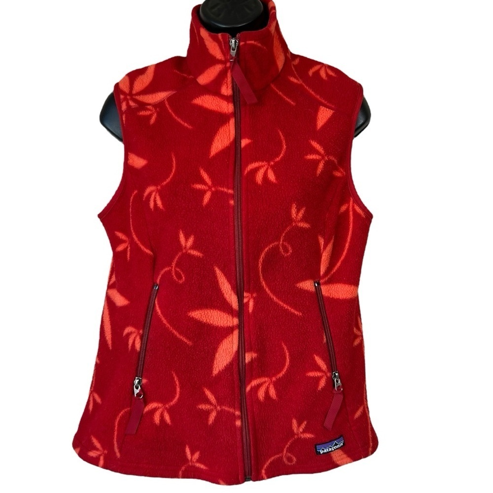 Patagonia Synchilla Ginni Chili Fleece Full Zip Vest